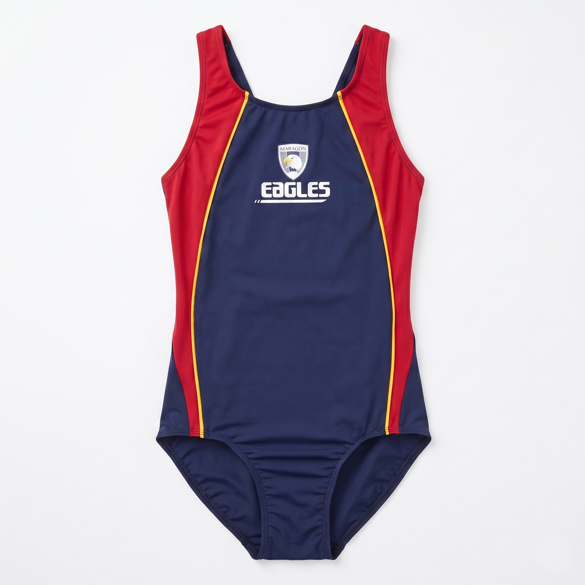 Girl Costume Front Girls Swimming Costume - Image 1