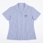 High School Girls Short Sleeve Blouse